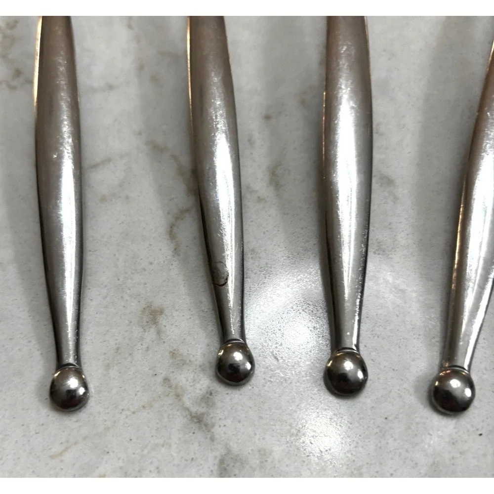 Farberware Dot Dinner Tablespoons Set of 4 Stainless Flatware Replacement